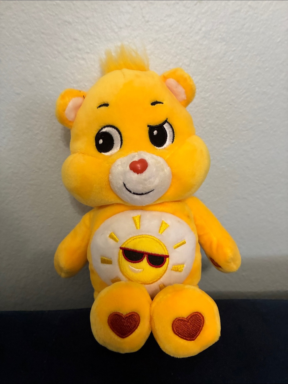 Care Bears Yellow Sun Fun Plush - Sunglasses Emblem